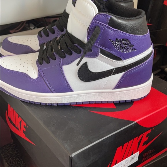 Jordan 1 Court Purple - Picture 3 of 5